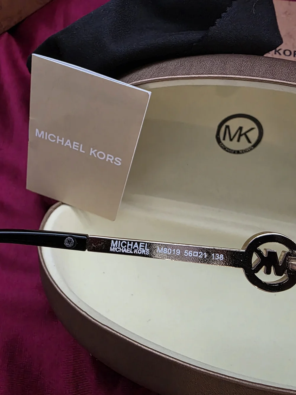 NEW- Michael Kors Women's Black Gradient Lens Sunglasses